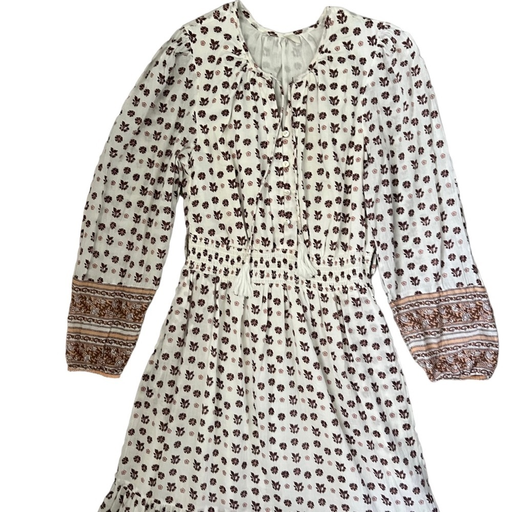 Cleobella Blakely Boho Cotton Midi Dress Size Small - Picture 6 of 12